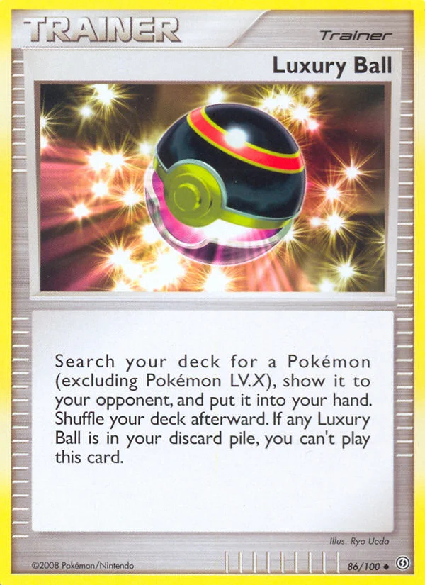 Luxury Ball Pokemon card