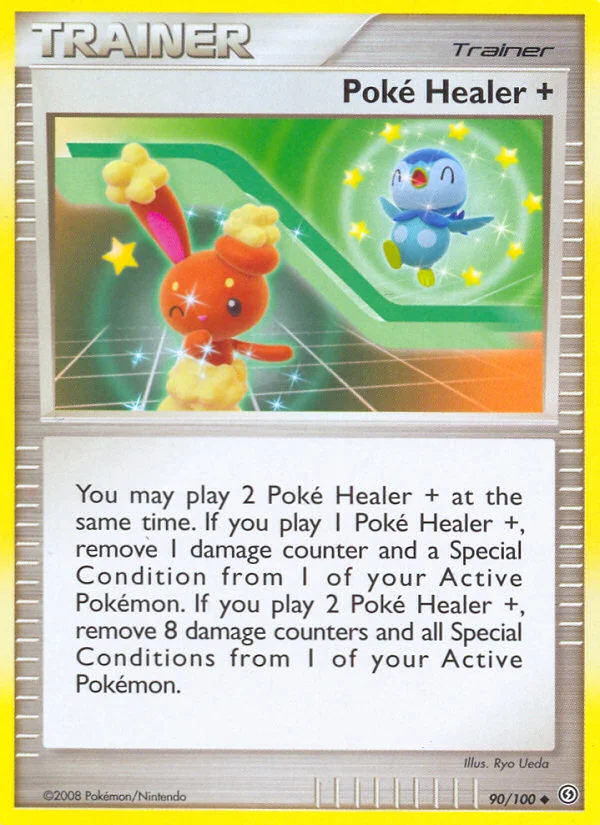 Poké Healer + Pokemon card