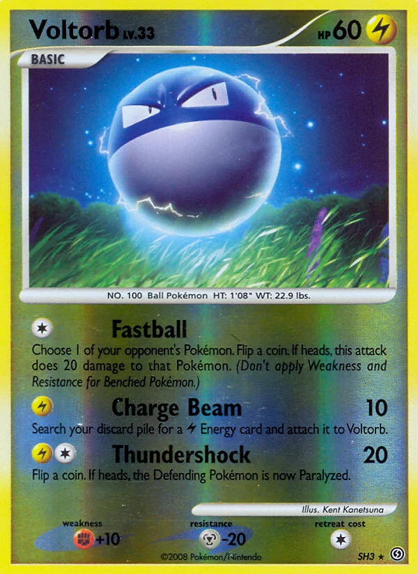 Voltorb Pokemon card