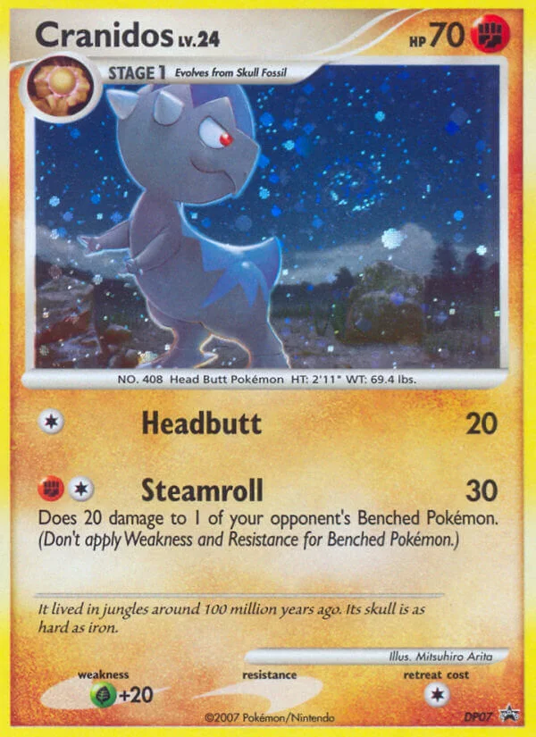 Cranidos Pokemon card