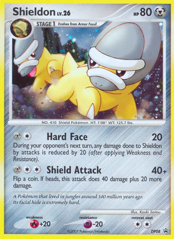 Shieldon Pokemon card