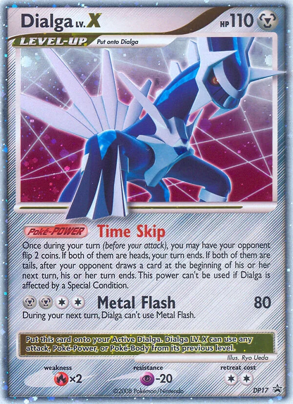 Dialga LV.X Pokemon card