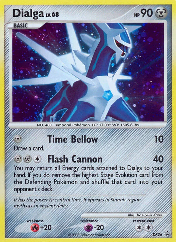 Dialga Pokemon card