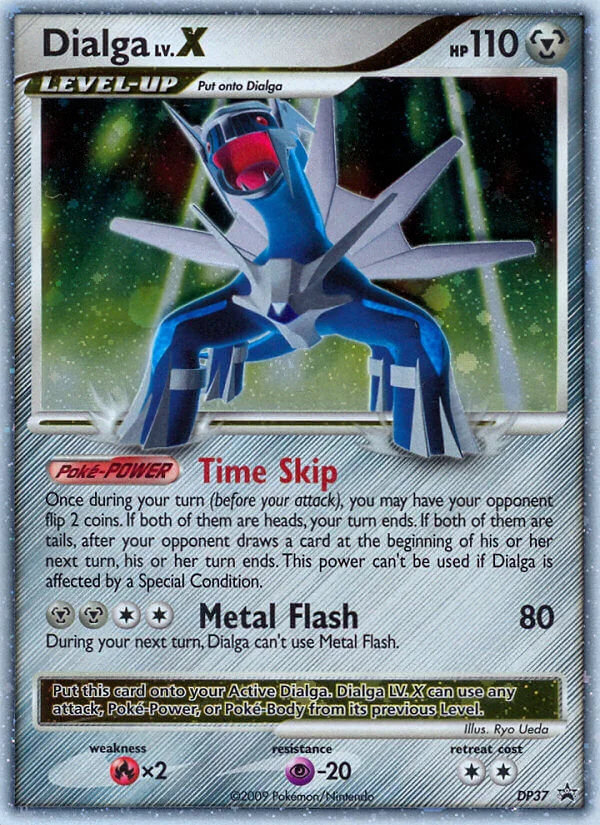 Dialga LV.X Pokemon card