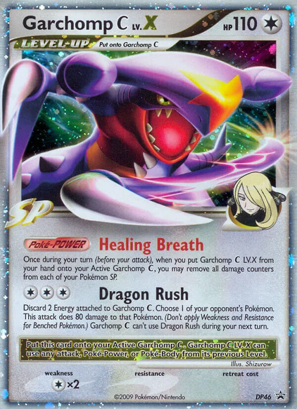 Garchomp C LV.X Pokemon card
