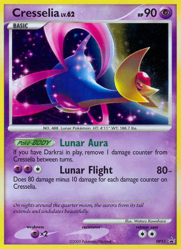 Cresselia Pokemon card