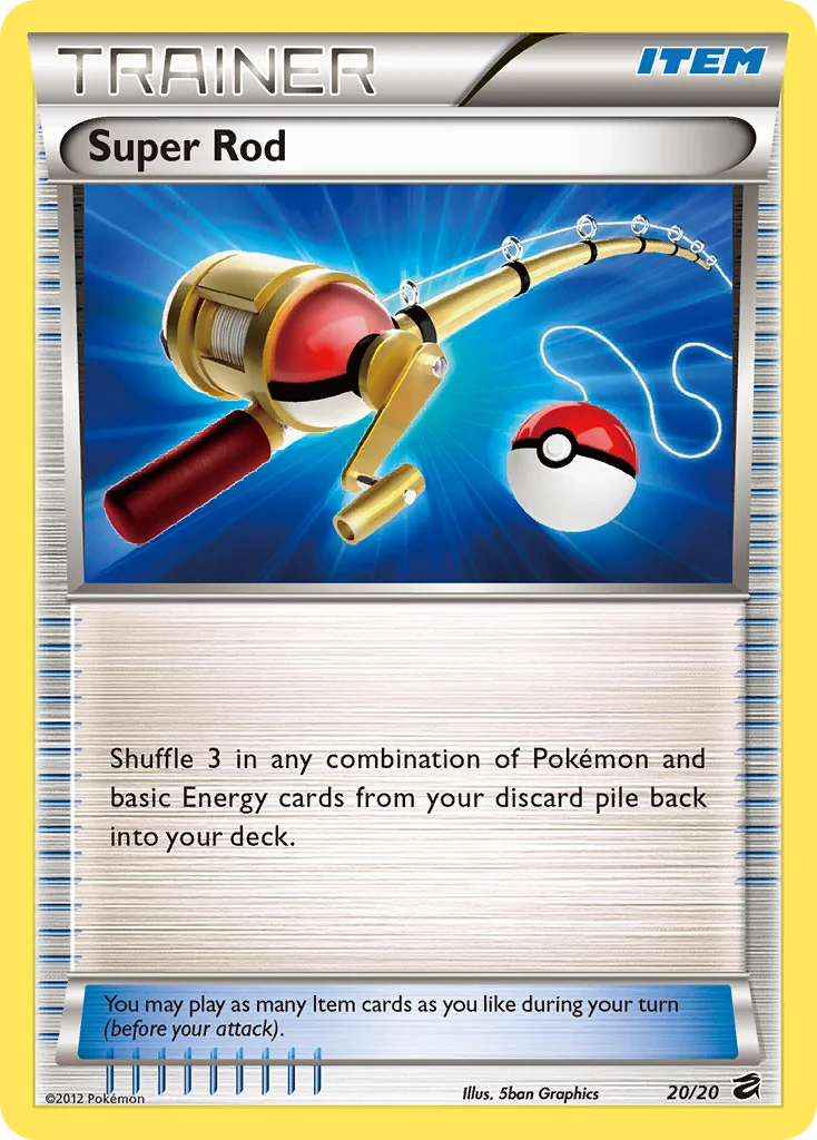 Super Rod Pokemon card
