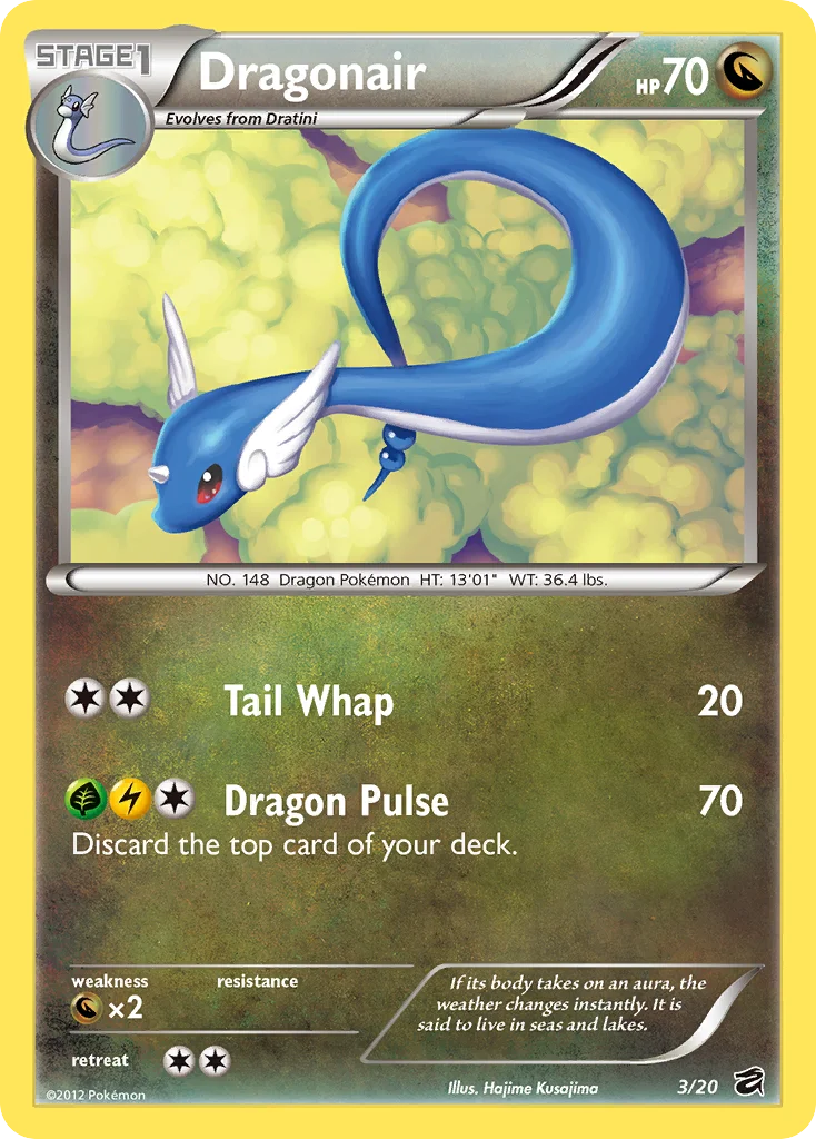Dragonair Pokemon card