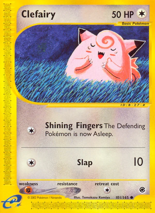 Clefairy Pokemon card