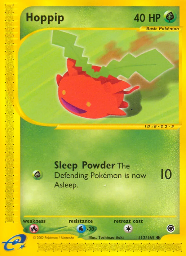 Hoppip Pokemon card
