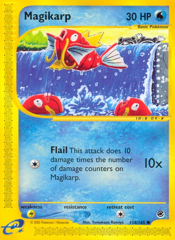 Magikarp Pokemon card