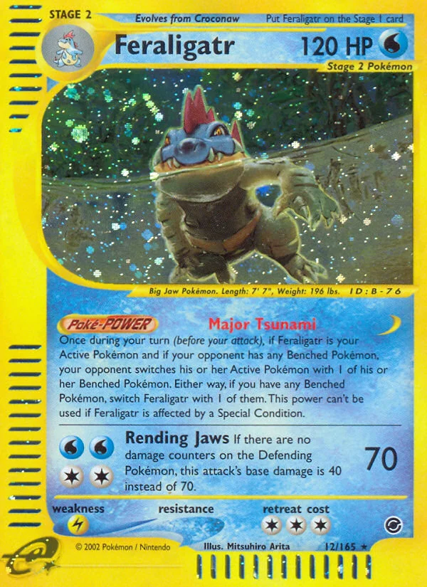 Feraligatr Pokemon card