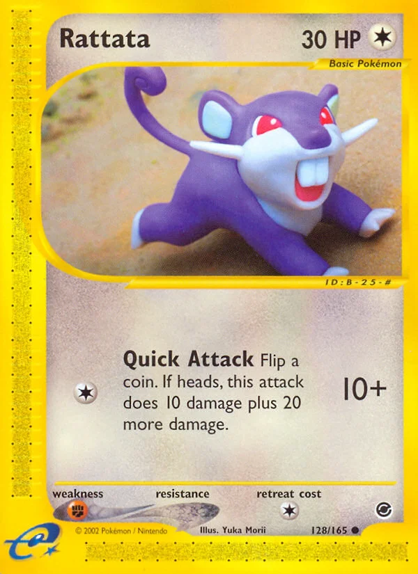 Rattata Pokemon card