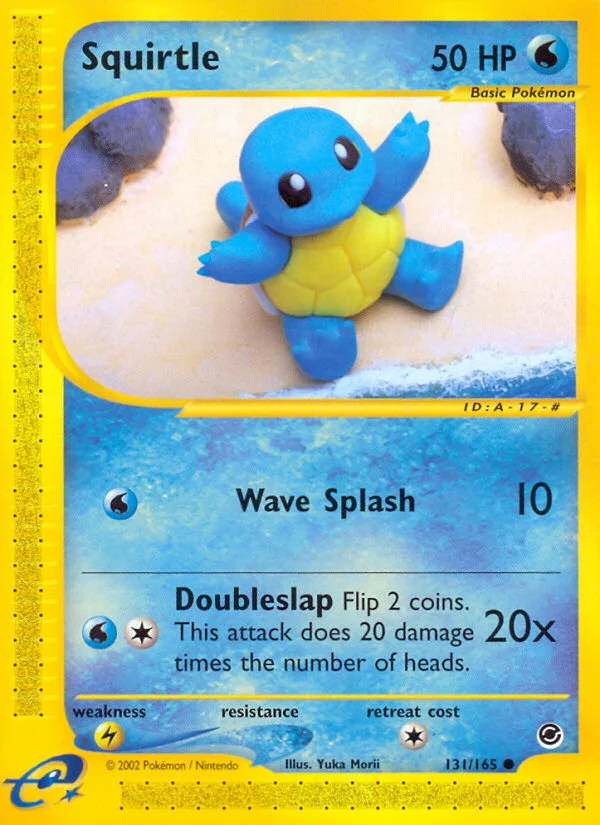Squirtle Pokemon card