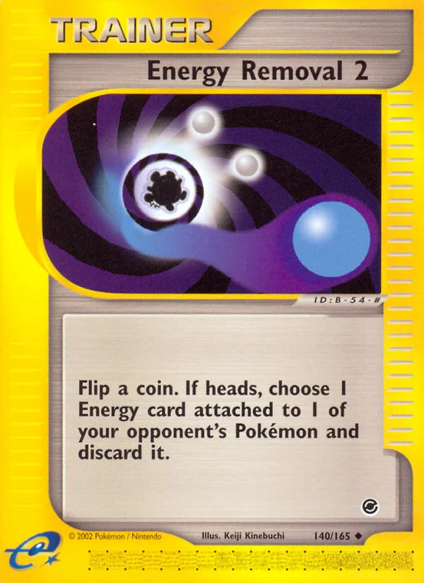 Energy Removal 2 Pokemon card