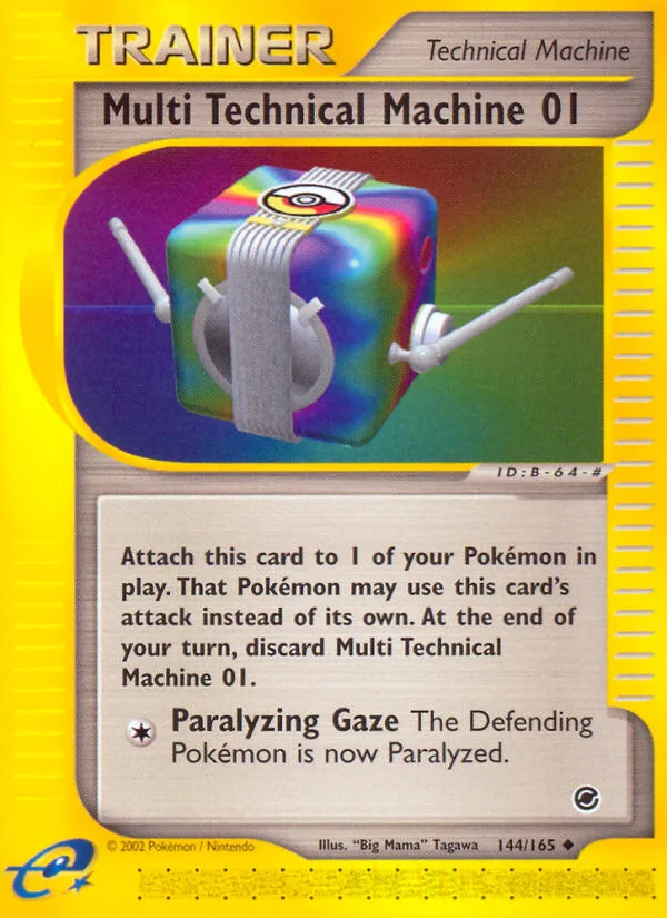 Multi Technical Machine 01 Pokemon card