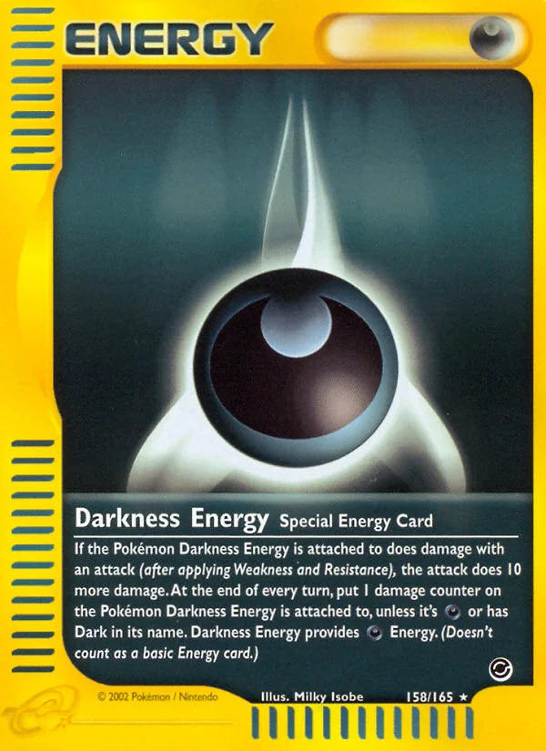 Darkness Energy Pokemon card