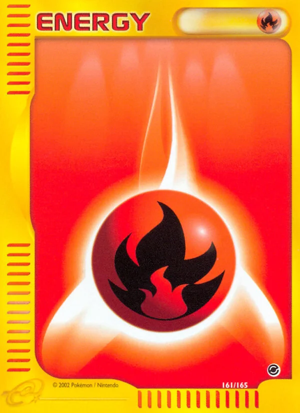 Fire Energy Pokemon card