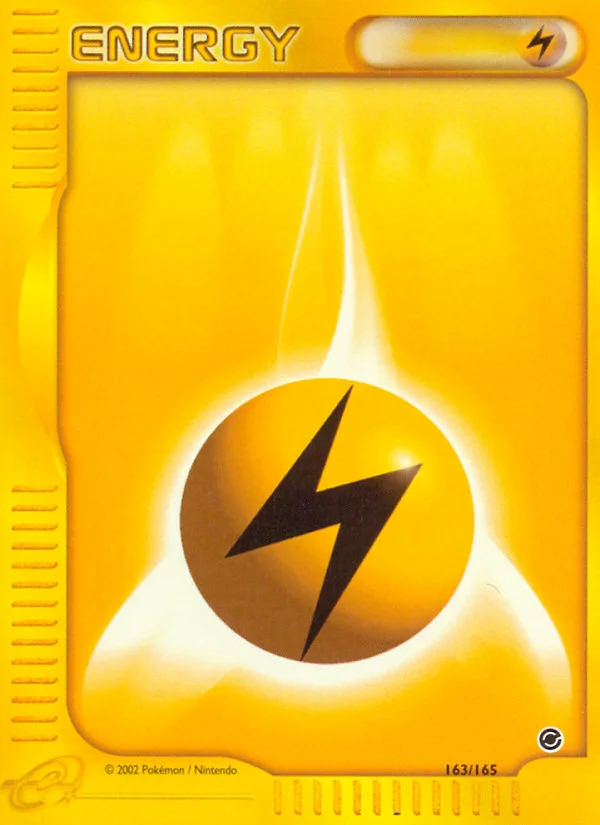 Lightning Energy Pokemon card