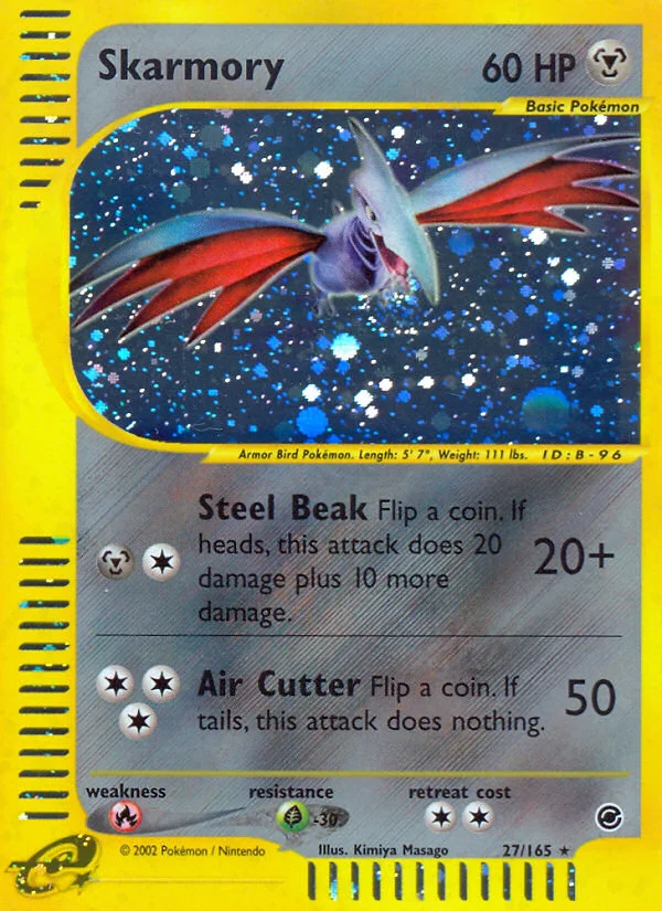 Skarmory Pokemon card