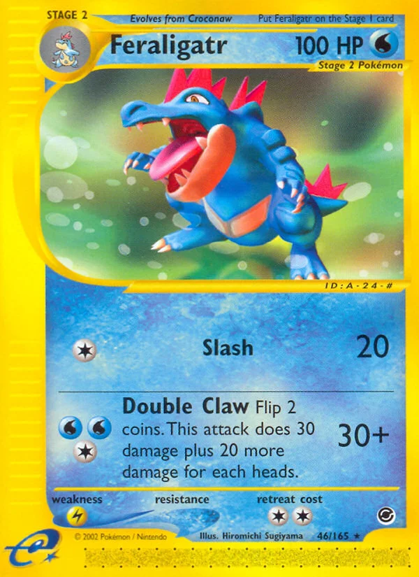 Feraligatr Pokemon card