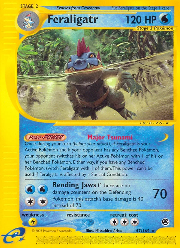 Feraligatr Pokemon card