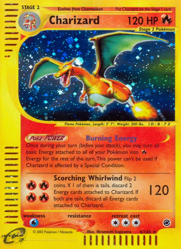 Charizard Pokemon card