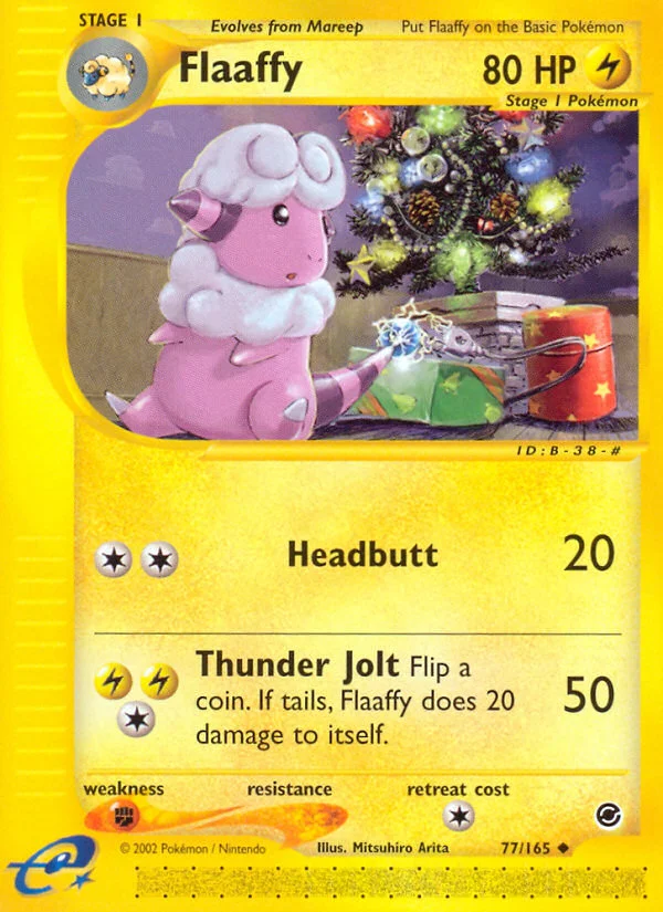 Flaaffy Pokemon card