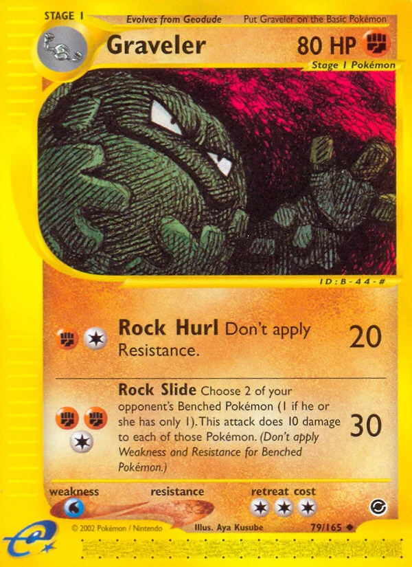 Graveler Pokemon card