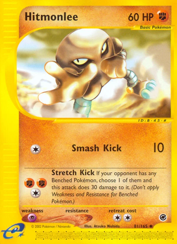 Hitmonlee Pokemon card