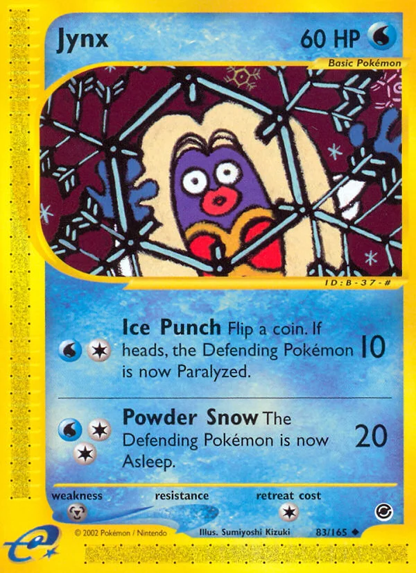 Jynx Pokemon card