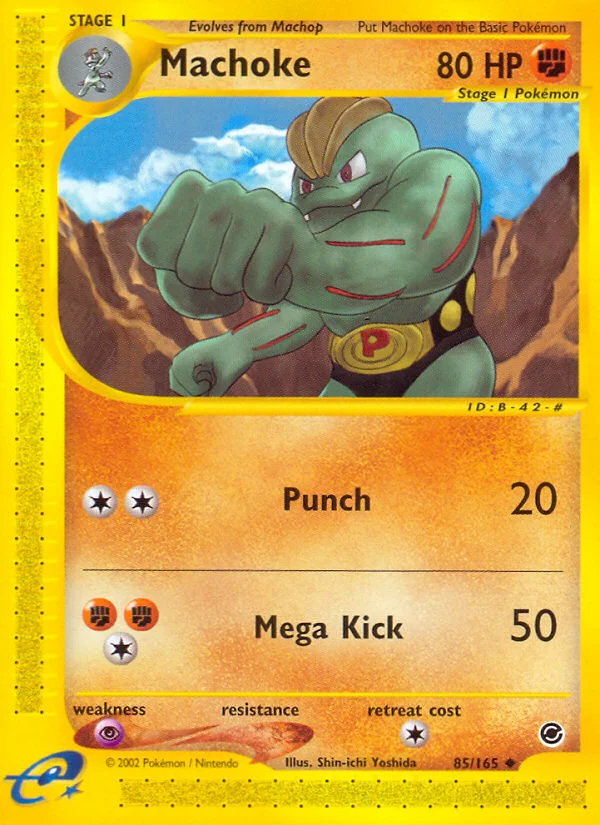 Machoke Pokemon card