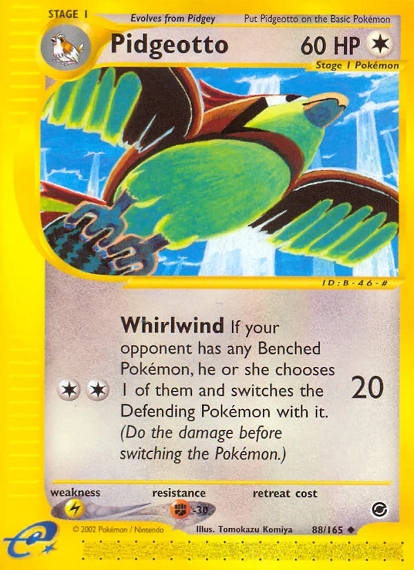 Pidgeotto Pokemon card