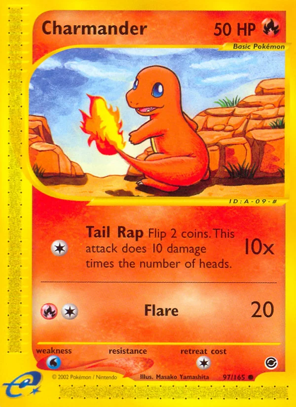 Charmander Pokemon card