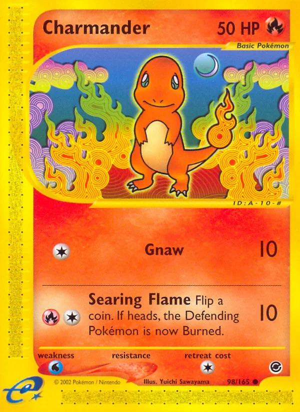 Charmander Pokemon card
