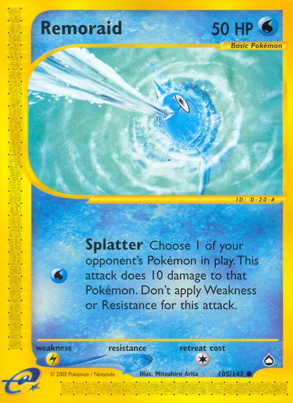 Remoraid Pokemon card