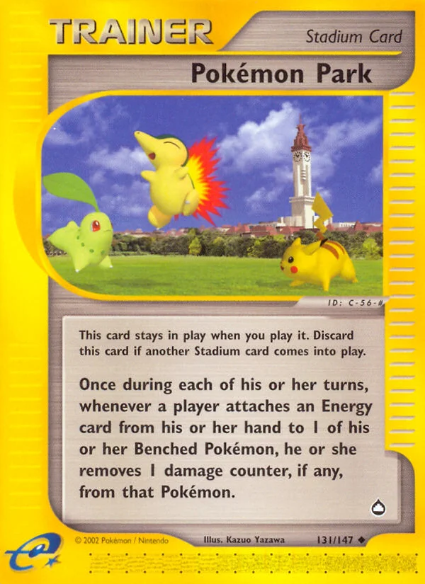 Pokémon Park Pokemon card