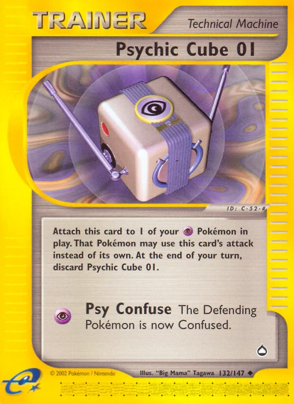 Psychic Cube 01 Pokemon card