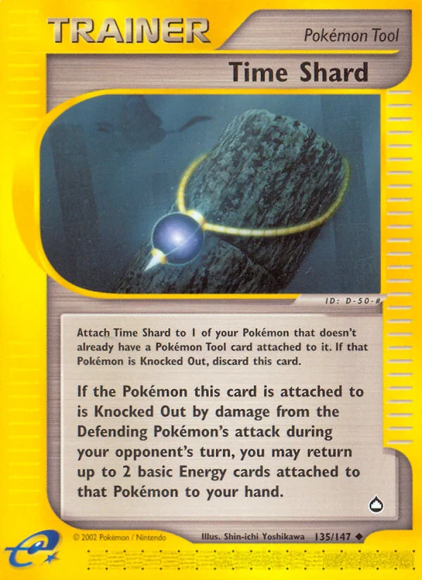 Time Shard Pokemon card