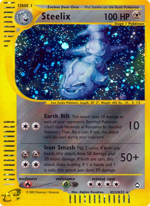 Steelix Pokemon card