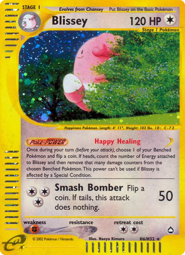 Blissey Pokemon card