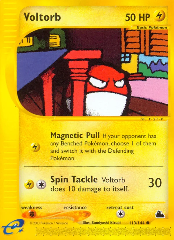 Voltorb Pokemon card