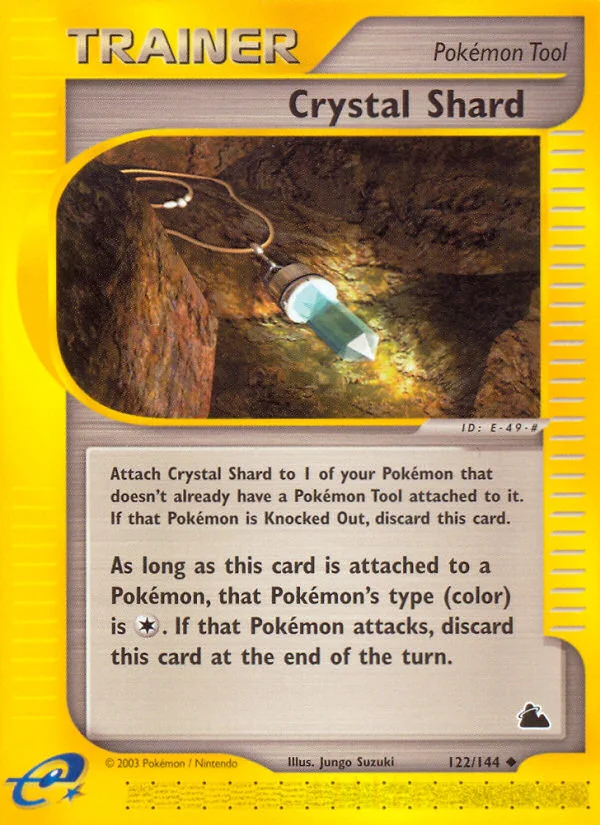 Crystal Shard Pokemon card