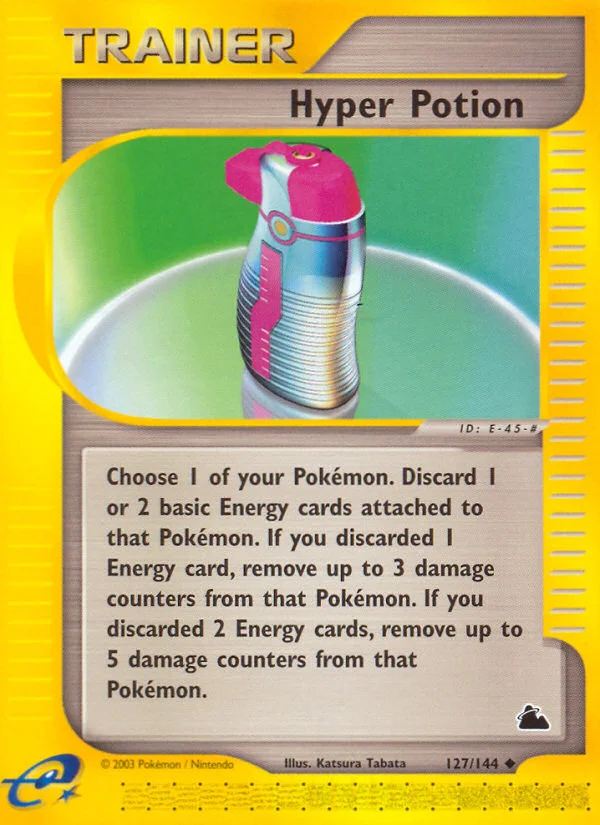 Hyper Potion Pokemon card