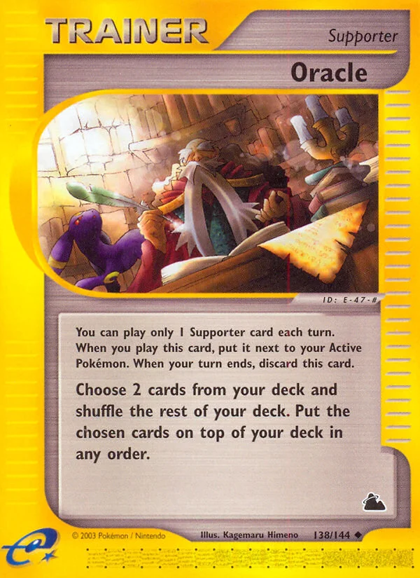 Oracle Pokemon card