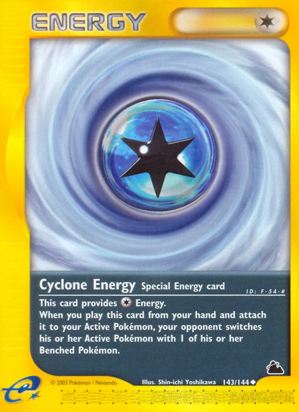 Cyclone Energy Pokemon card