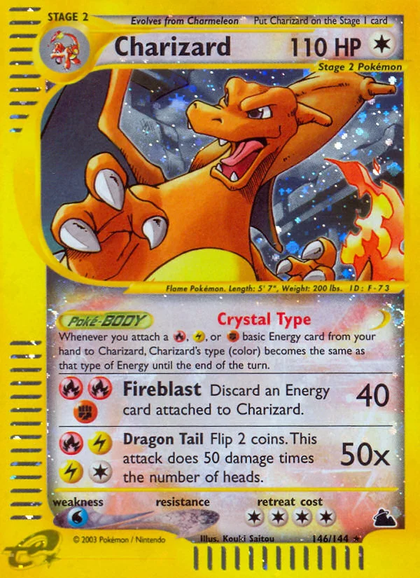 Charizard Pokemon card