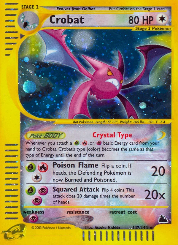 Crobat Pokemon card