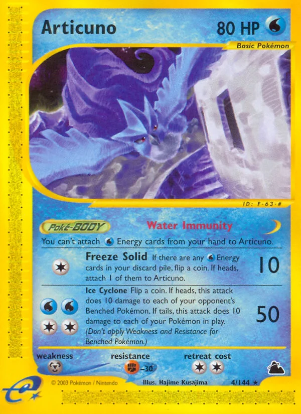 Articuno Pokemon card