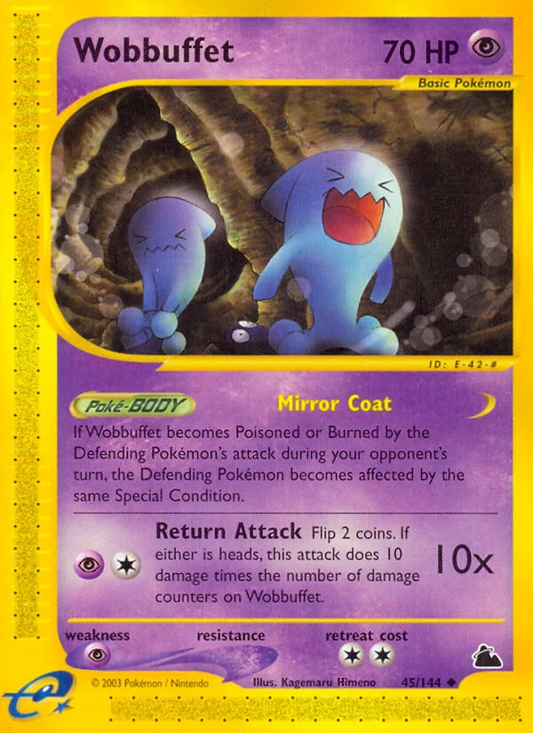 Wobbuffet Pokemon card
